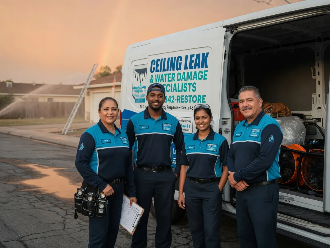 Ceiling Leak Cleanup company in Orangeville, IL